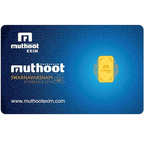 Muthoot Pappachan Swarnavarsham 24K (999) Yellow Gold Bar 1 Gm - Image 6