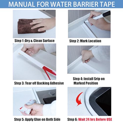 URBANMONK 1-Meter Self Adhesive Water