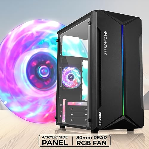 ZEBRONICS ZIUM Mid-Tower Gaming Cabinet