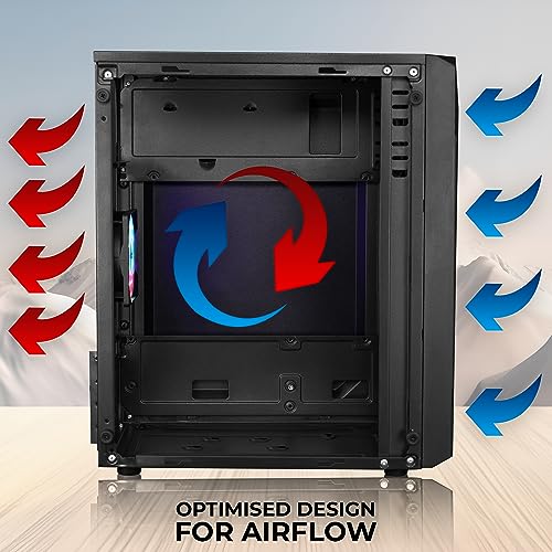 ZEBRONICS ZIUM Mid-Tower Gaming Cabinet