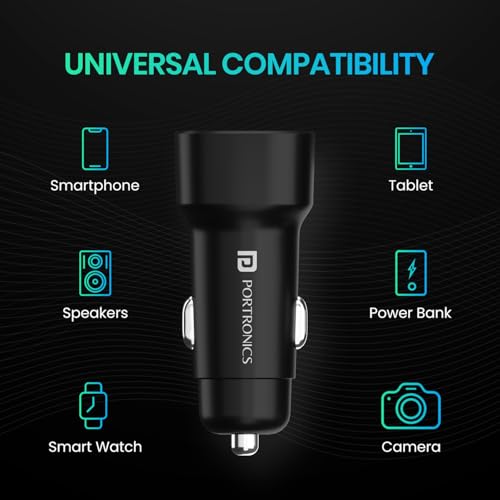 Portronics 80W Dual Output Fast