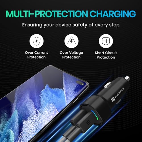 Portronics 80W Dual Output Fast