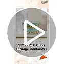 SIMPARTE 370ml Rectangular Borosilicate Glass