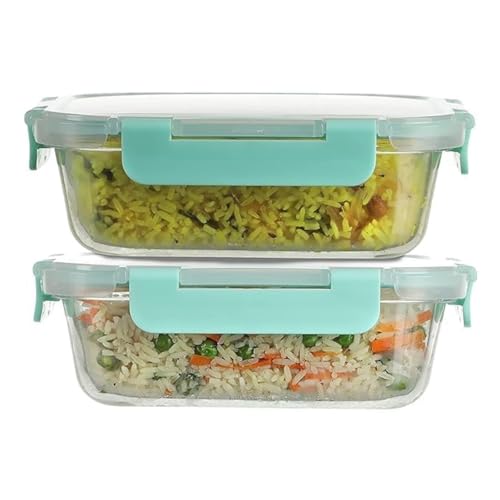 SIMPARTE 370ml Rectangular Borosilicate Glass