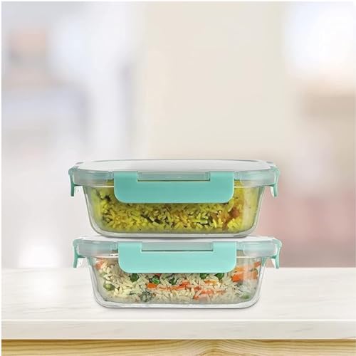 SIMPARTE 370ml Rectangular Borosilicate Glass