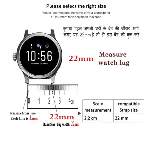 IIK COLLECTION 22mm Metal Strap