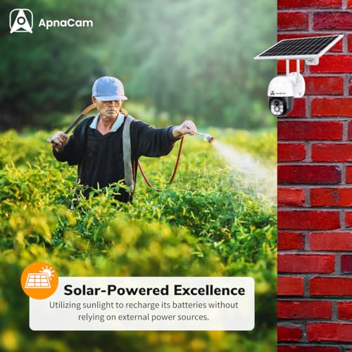 ApnaCam 4G SIM 5MP Solar