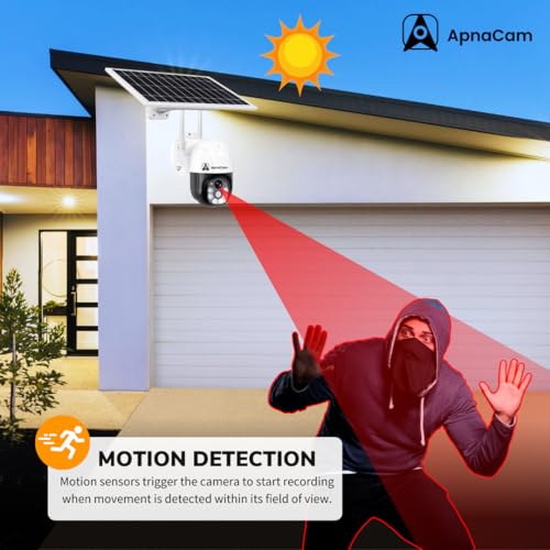 ApnaCam 4G SIM 5MP Solar