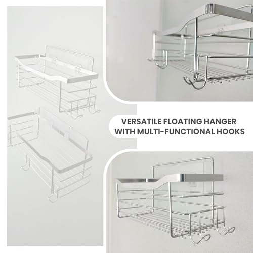 IBELL Stainless Steel Wall-Mounted Floating