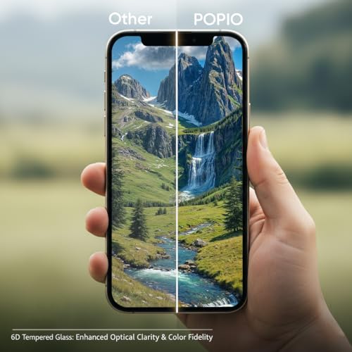 POPIO Military-Grade Gorilla Tempered Glass