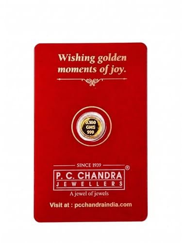 P.C. Chandra Jewellers 24KT 0.1