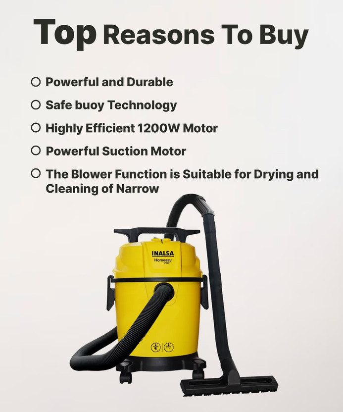 Inalsa Homeasy WD10 Wet &