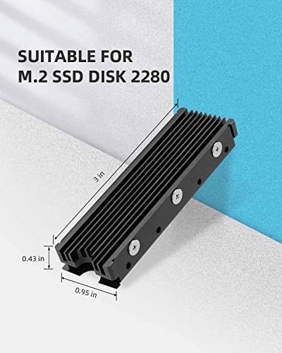 ZORBES Heatsink M.2 2280 Aluminum