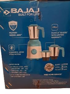 Bajaj Military Series Finito 600W Mixer Grinder(410591) - Image 2