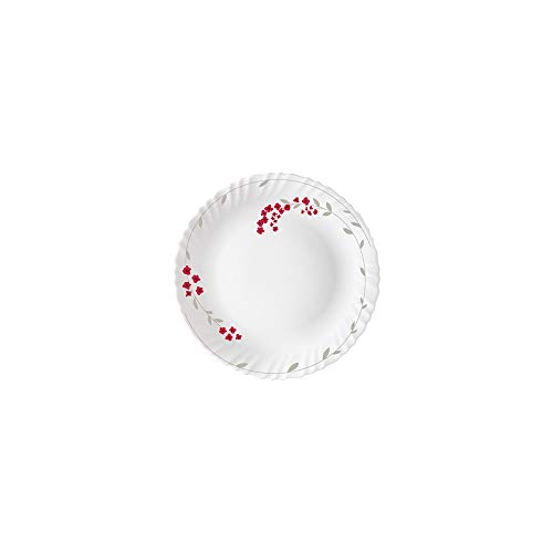 Larah by Borosil Verona Opalware Dinner Set, 27-Pieces, White - Image 3