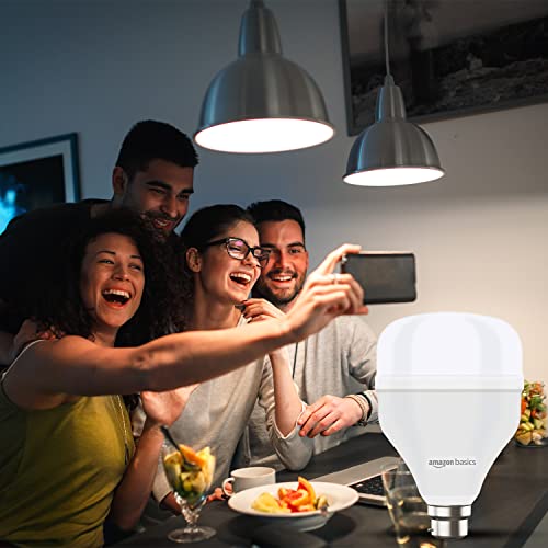 amazon basics - 50W LED Bulb, Cool White (Base B22, Pack of 1) - Image 3