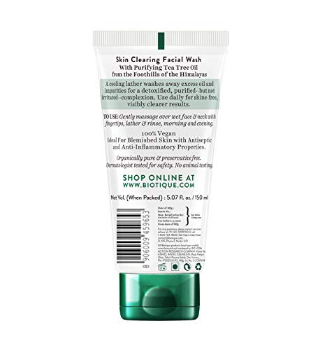 Biotique Tea Tree Skin Clearing