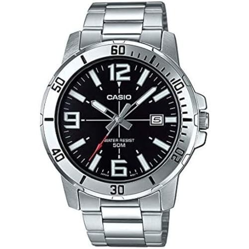 Casio Analog Black Dial Men's Watch - MTP-VD01D-1BVUDF (A1361)