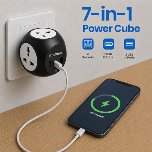 EMBOX Multi Plug Adapter