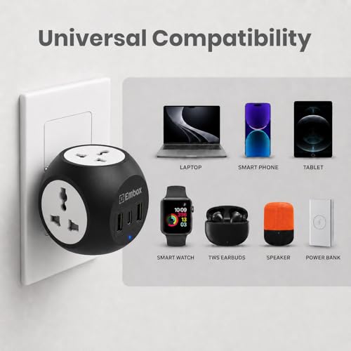 EMBOX Multi Plug Adapter