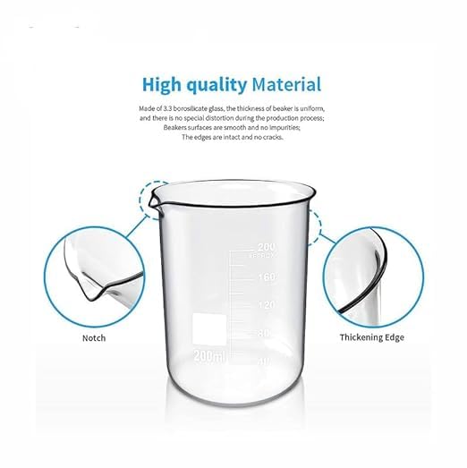VVS Borosilicate Glass Beaker 25ml