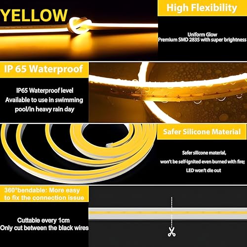 HEADLY 5-Metre Yellow Neon Light