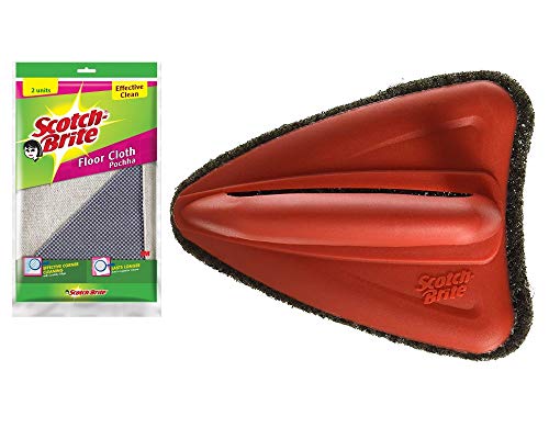 Scotch-Brite 2 Piece Floor Cleaning