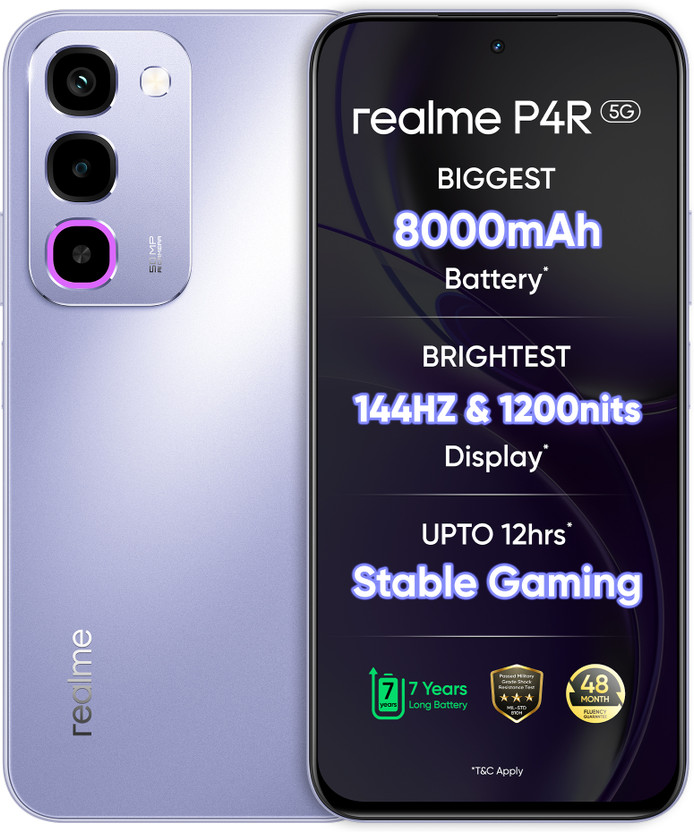 realme P4R 5G (Titanium Glare, 128 GB) (4 GB RAM) - Image 6