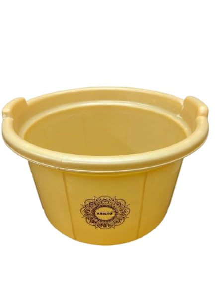 Aristo Multipurpose Plastic Tub 32 Ltr Aqua peach Combo - Image 4