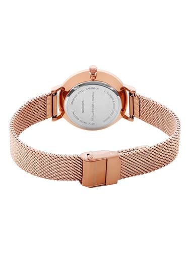 French Connection Stainless Steel Analog