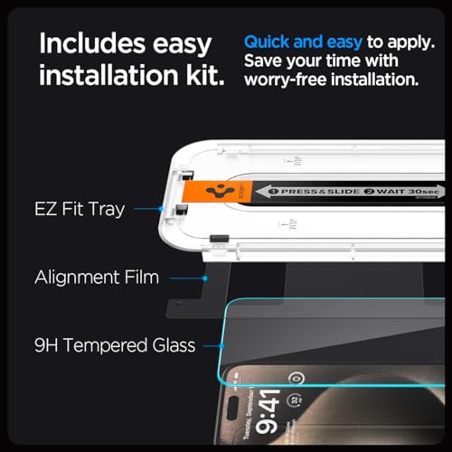 Spigen EZ Fit Tempered Glass