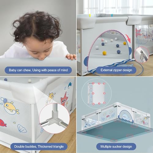 Dawnwake Playpen 150x180cm for Baby