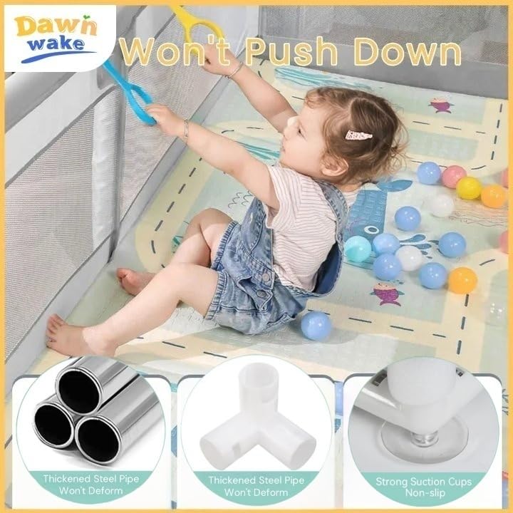 Dawnwake Playpen 150x180cm for Baby