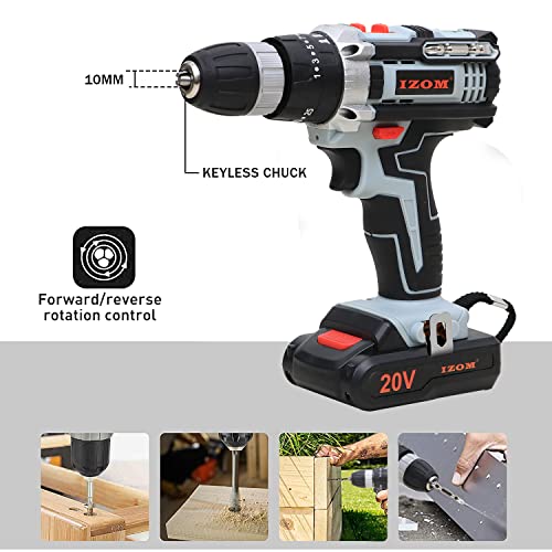IZOM IZ-CDK-20V Cordless Drill Machine