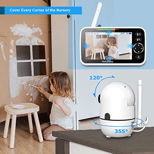 HelloBaby Upgrade Monitor, 5''Sreen