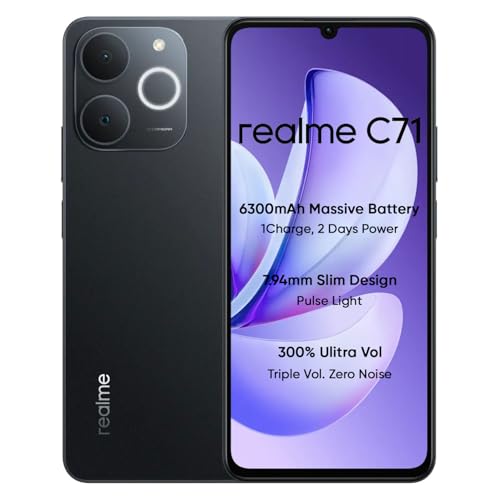 realme C71 4G Smartphone 4GB+64GB,6.745