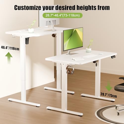 ERGOMAKER Electric Standing Desk 100x60cm