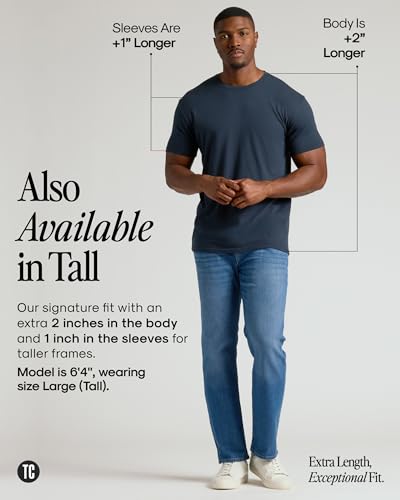True Classic Men's Cotton Blend