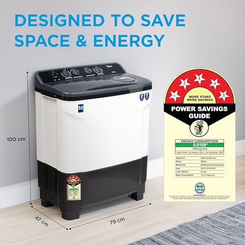 Midea 9 Kg 5 Star