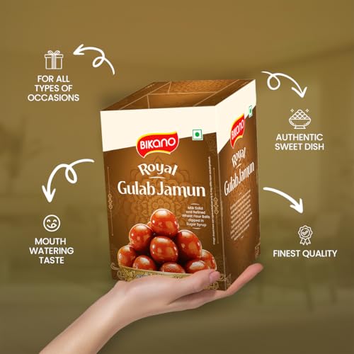 Bikano Royal Gulab Jamun | Traditional Indian Sweet | 1kg Pack - Image 6