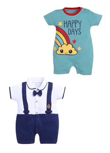 BabyGo Baby Half Sleeve Rompers