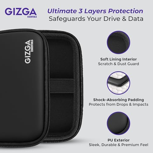 Gizga Essentials Hard Drive Case