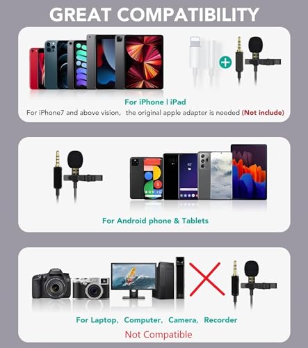 Kanget 3.5mm Clip Collar Mic