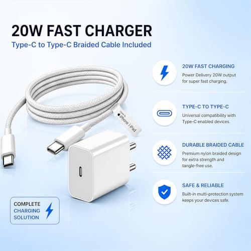 20W Charger with Type C