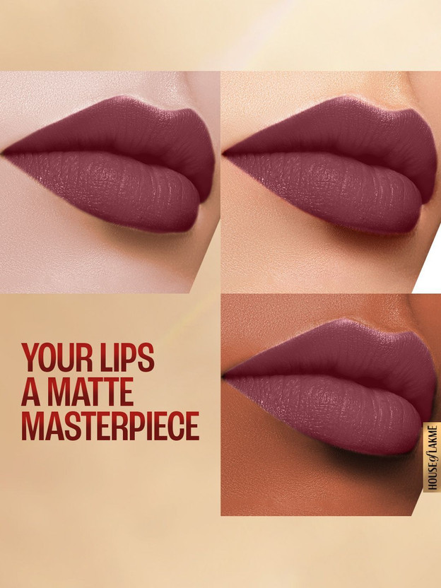 Lakmé 9TO5 Primer + Matte Lip Color (Pink Party, 3.6 g) - Image 3