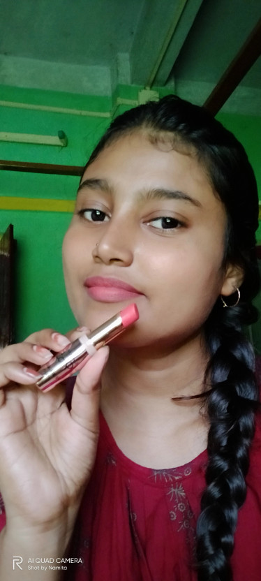 Lakmé 9TO5 Primer + Matte Lip Color (Pink Party, 3.6 g) - Image 10