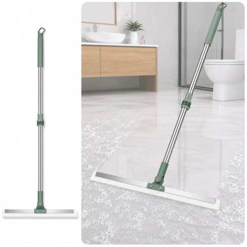 PADAR Magic Broom Sweeper for Floor Cleaning – Multifunctional Silicone Wiper Mop with Extendable Handle – Wet & Dry Use – Bathroom Floor Wiper & Window Squeegee Viper for Home(Multicolor)