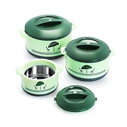 Cello Chef Casserole Gift Set, 3-Pieces, Green,Plastic - Image 3