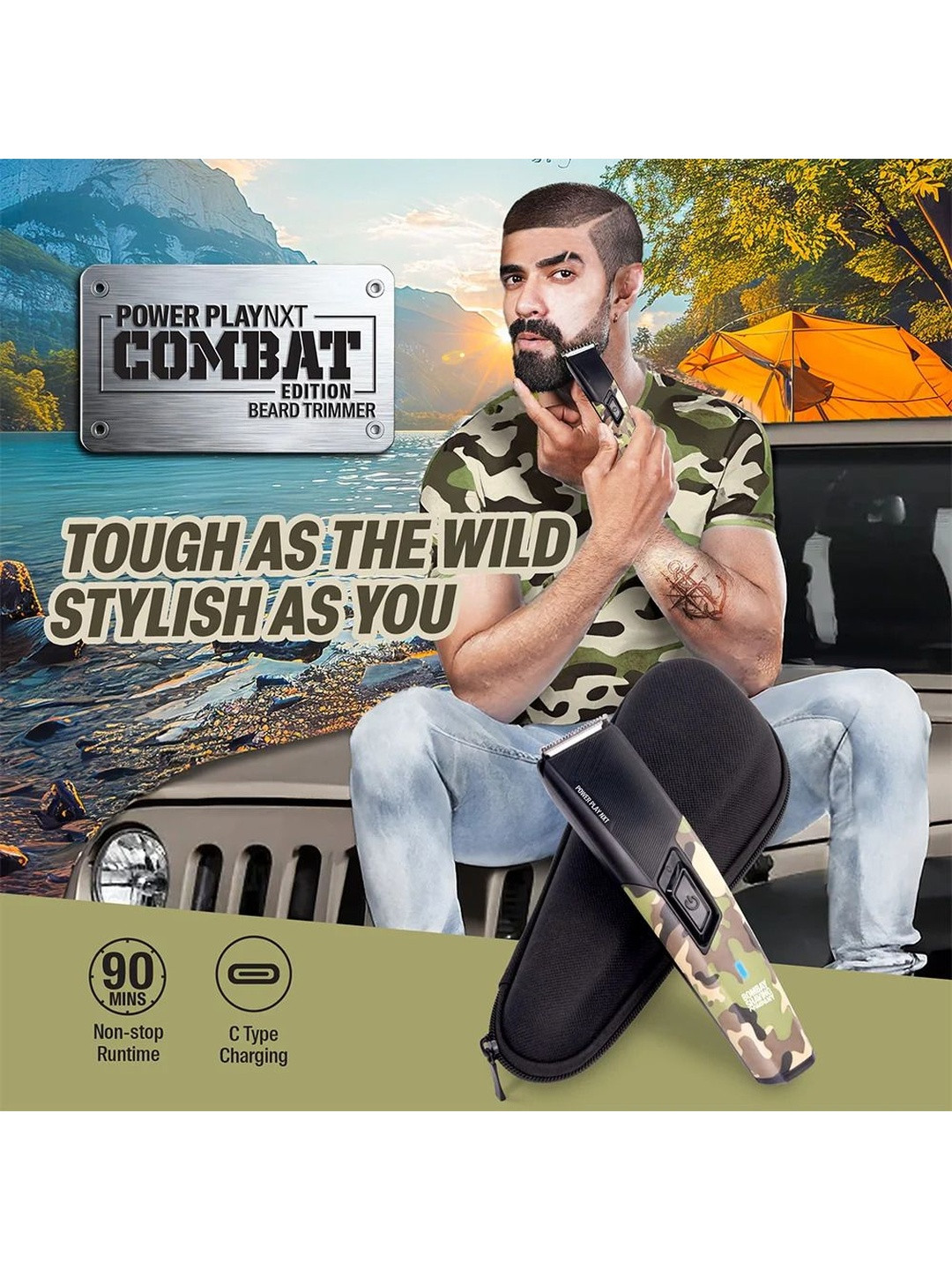 Bombay Shaving Company Power Play Nxt Combat Trimmer - Image 3