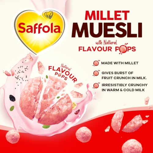 Saffola Millet Muesli with Crunchy